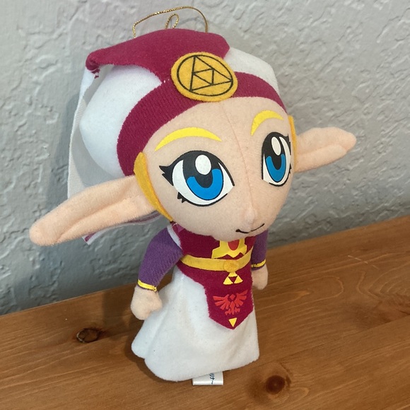 Vintage The Legend Of Zelda Ocarina Of Time Princess Plush Nintendo - Picture 2 of 4
